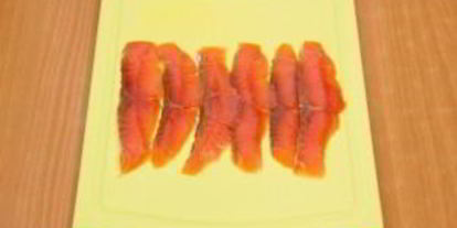 Шаг 7: яиц, фаршированных семгой