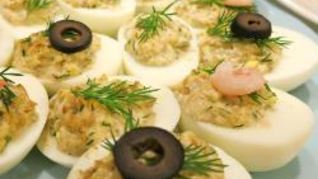 Рецепт Яиц фаршированных шпротами