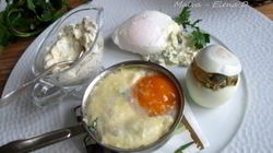 Рецепт Яйца пашот, кокот и фаршированное