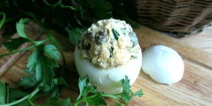 Шаг 8: яйца пашот, кокот и фаршированное