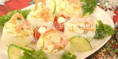 Шаг 5: закуски фаршированные яйца