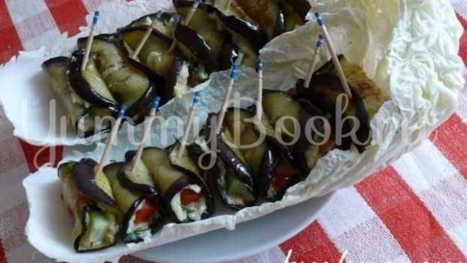 Рецепт Гондол с баклажанами