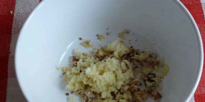 Шаг 10: гондол с баклажанами