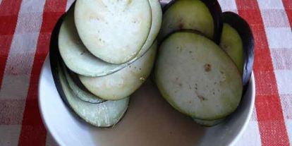 Шаг 16: гондол с баклажанами