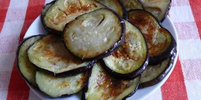 Шаг 18: гондол с баклажанами