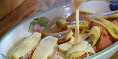 Шаг 7: французских гренков с бананами и карамельным соусом