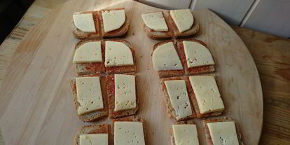 Шаг 3: горячих мини-гренков