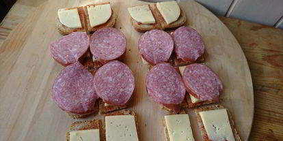 Шаг 4: горячих мини-гренков