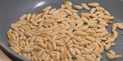 Шаг 2: гренков с баклажанами и моцареллой