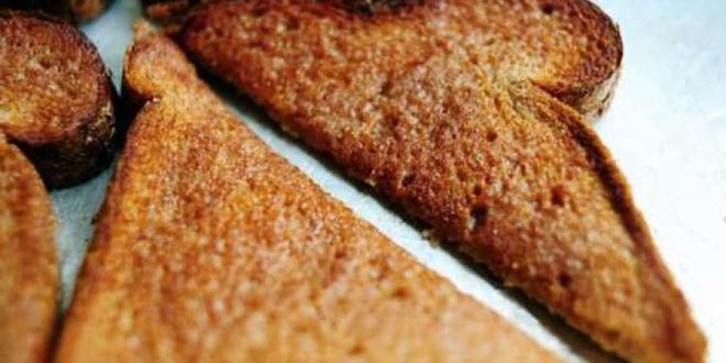 Рецепт гренков с корицей в духовке