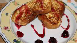 Рецепт Гренков с молоком и яйцом