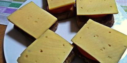 Шаг 11: гренков с овощами под сыром