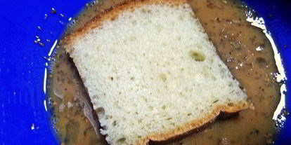 Шаг 5: гренков с овощами под сыром