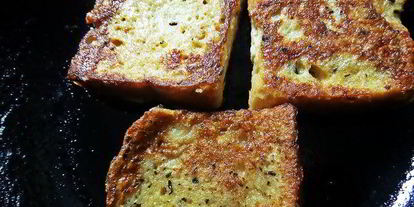 Шаг 7: гренков с овощами под сыром