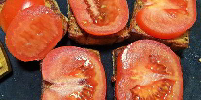 Шаг 9: гренков с овощами под сыром