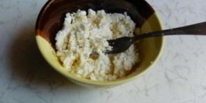 Шаг 2: гренков с творогома