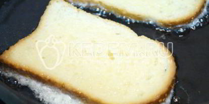 Шаг 3: гренки