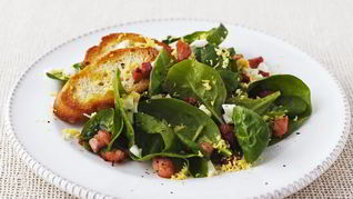 Рецепт Крутонов — гренков с сыром в яично-молочной смеси