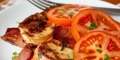 Шаг 4: несладких гренков с беконом и помидорами