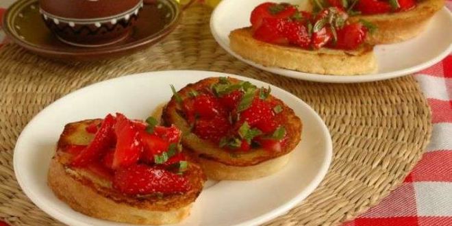 Рецепт сладких гренков из багета