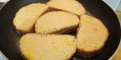 Шаг 10: сладких гренков с яйцом и молоком