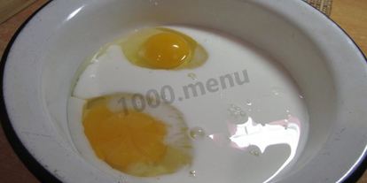 Шаг 3: сладких гренков с яйцом и молоком