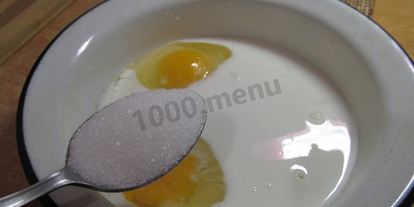 Шаг 4: сладких гренков с яйцом и молоком