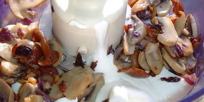 Шаг 3: грибной закуски на крекерах