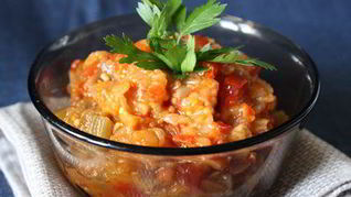 Рецепт Баклажанной икры с яблоками