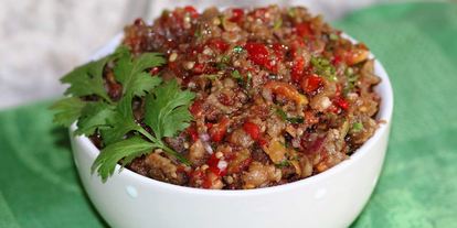 Шаг 22: баклажанной икры в духовке