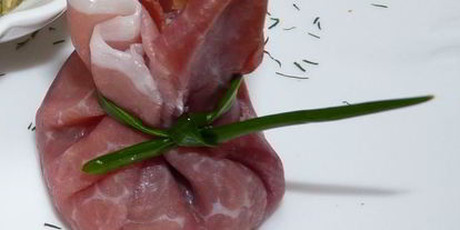 Шаг 3: баклажанной икры в прошутто