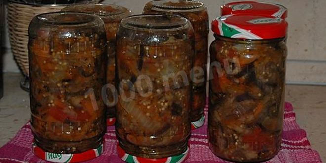 Рецепт баклажанной икры