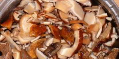 Шаг 1: грибной икры из сушеных грибов