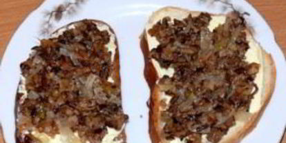 Шаг 7: грибной икры из сушеных грибов