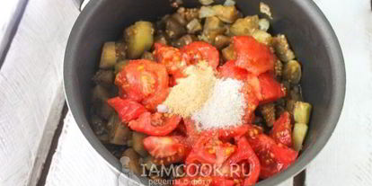 Шаг 10: икры баклажанной жареной