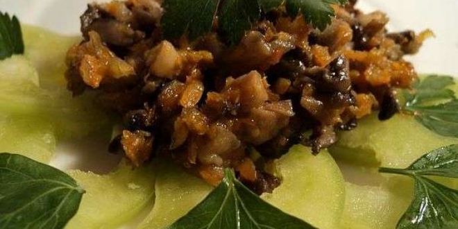 Рецепт Икры из шампиньонов