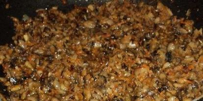 Шаг 6: икры из шампиньонов