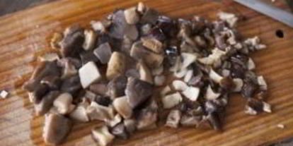 Шаг 1: икры из замороженных грибов