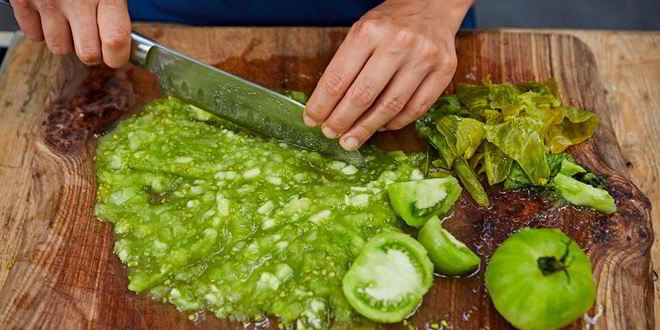 Рецепт Икры из зеленых помидоров