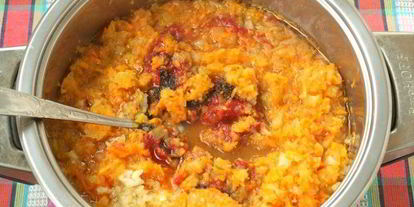 Шаг 3: икры из зеленых помидоров