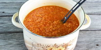 Шаг 13: кабачковой икры на зиму через мясорубку