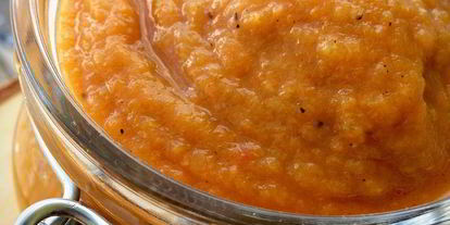 Шаг 5: кабачковой икры, запеченной в рукаве