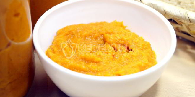 Рецепт овощной икры с ранетками