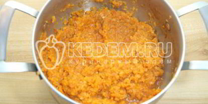 Шаг 4: овощной икры с ранетками