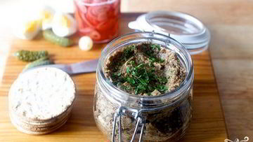 Рецепт Постной грибной икры