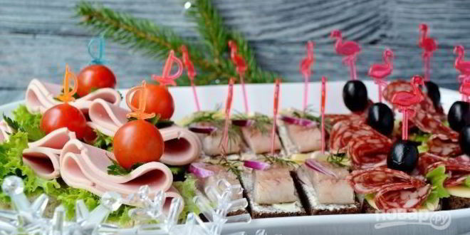 Рецепт канапе для праздничного стола