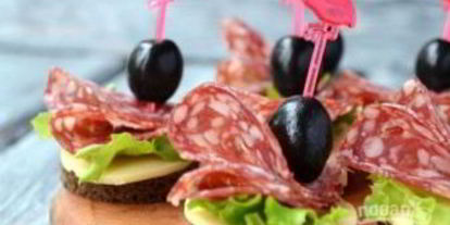 Шаг 8: канапе для праздничного стола