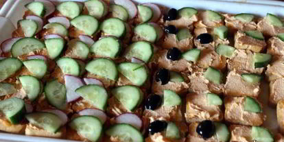 Шаг 1: канапе морская фантазия