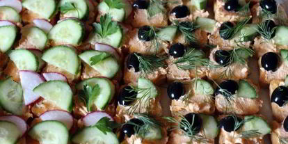 Шаг 2: канапе морская фантазия