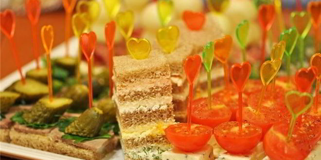 Рецепт Канапе на день рождения